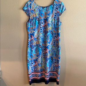 Karin Stevens Paisley Dress L